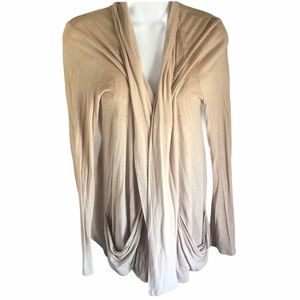 [Calvin Klein] Cream, Flowy Cardigan Size L
